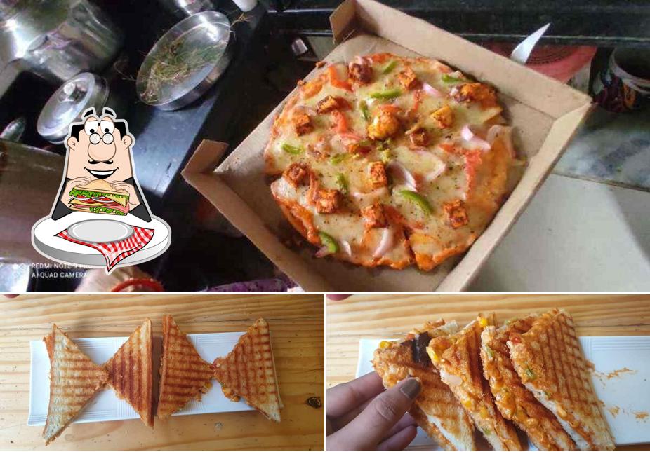 Pick a sandwich at The london shakes and cafe