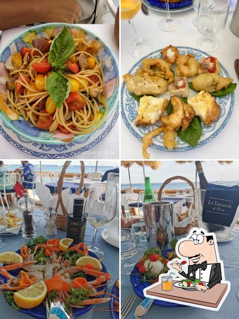 Platti al Ristorante Da Nicola Fumarole