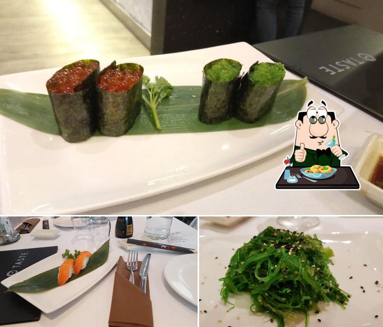 Cibo al Ristorante Taste Cinese Giapponese