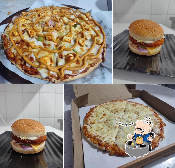Food at The King's Pizza