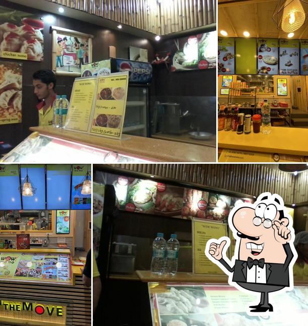 The interior of Wow! Momo