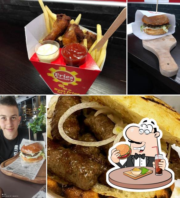 Prova un hamburger a King Kebab Zabok