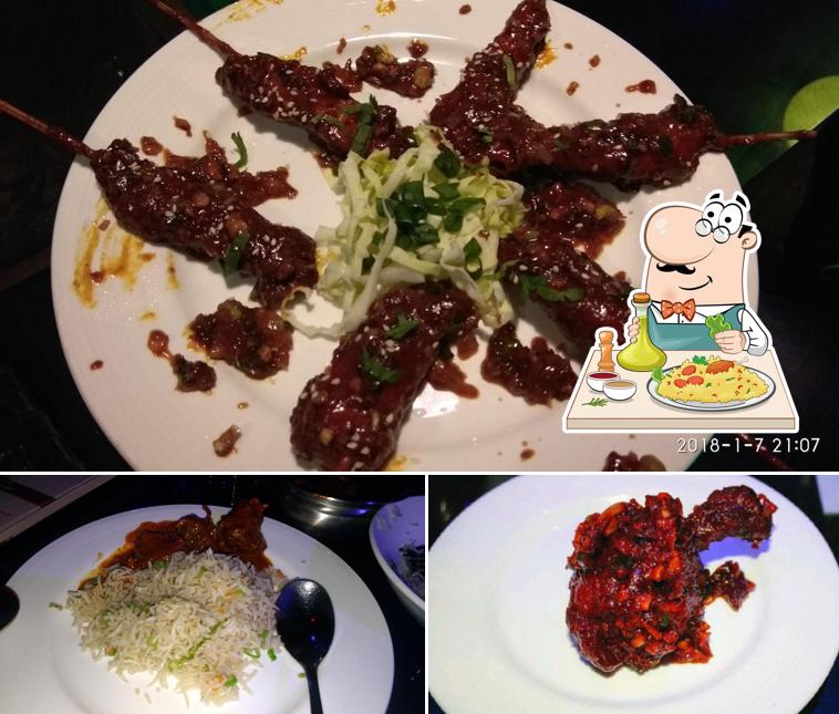 Food at The Kanopy - Exotic Rooftop Restaurant