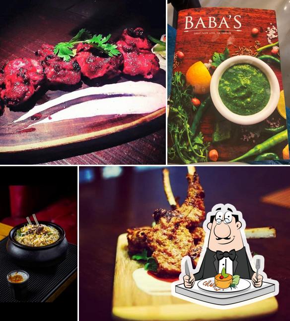 Food at Baba's Chicken