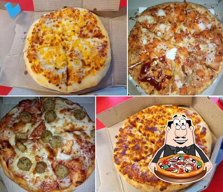 Order different variants of pizza