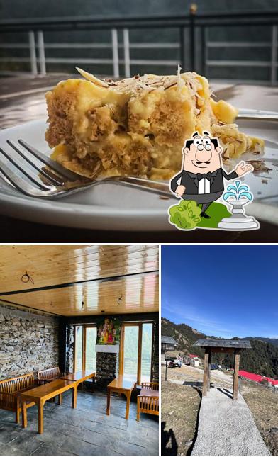 Among different things one can find exterior and food at Griffon's Cottage, Cafe and Campsite