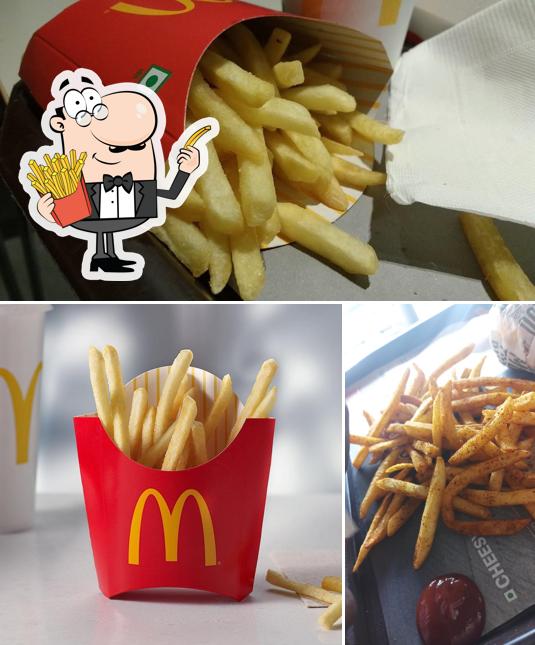 At McDonald's you can get French-fried potatoes