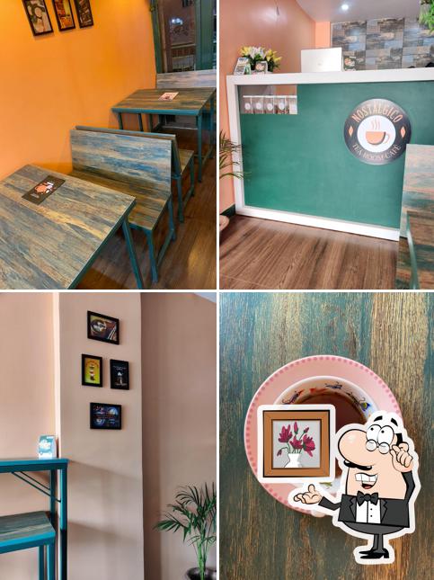 The interior of Nostálgico Tea Room Café