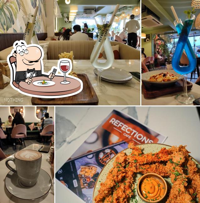 Meals at Refections Cafe, Pitampura