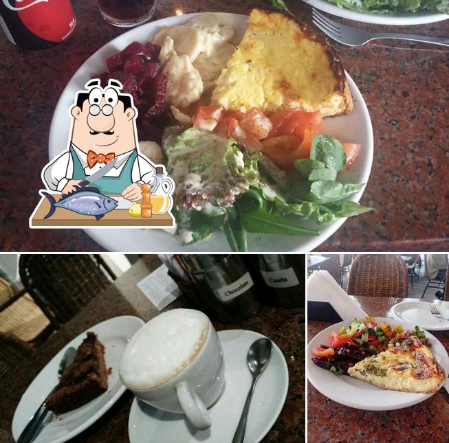 Salmão grelhado em Bistrô do Paço