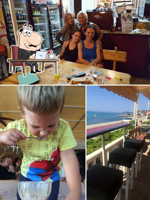 Gli interni di Fast Food "Porat"