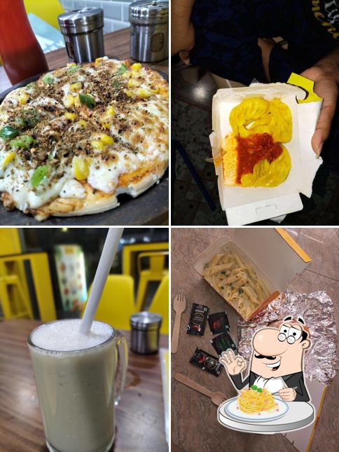 Spaghetti carbonara at Fuel Juice & Pasta Bar Perambur Branch