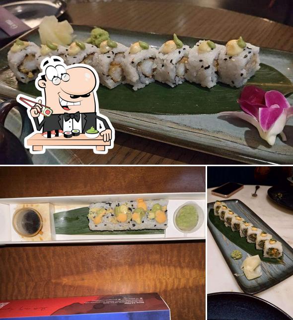 Order different sushi options