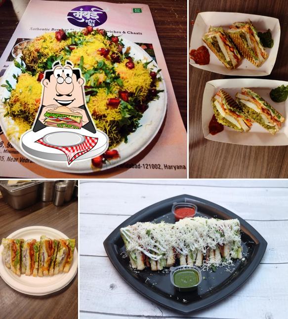 Club sandwich at Mumbai Street Foods