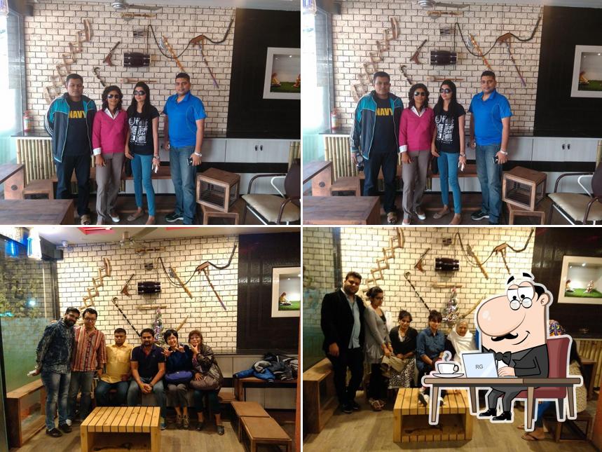 The interior of Sardar Ji's - Punjabi Zayka • Family restaurant •