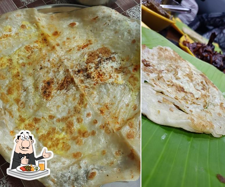 Food at Sri Selva Hotel Chettinad