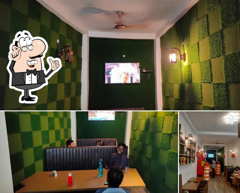 The interior of SWAAD RESTAURANT