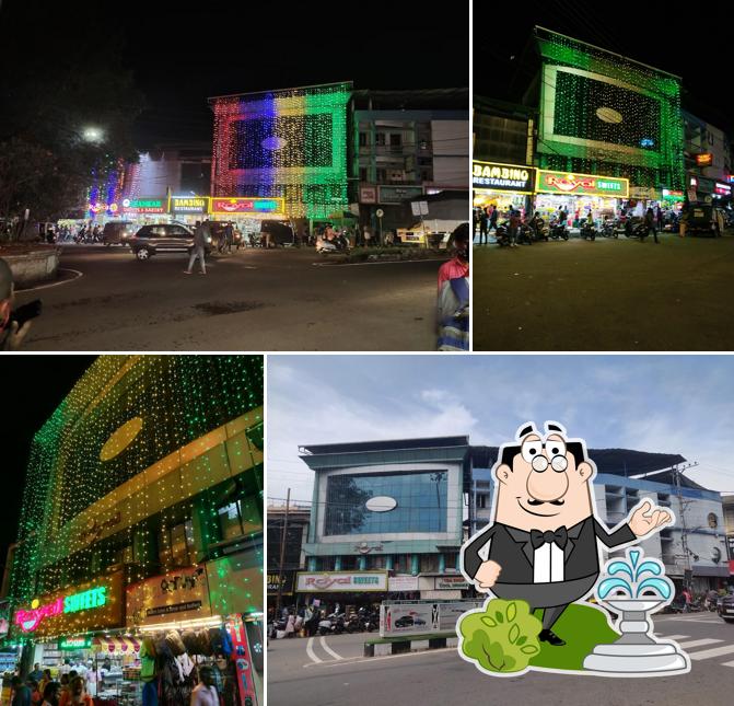 The exterior of Royal Sweets