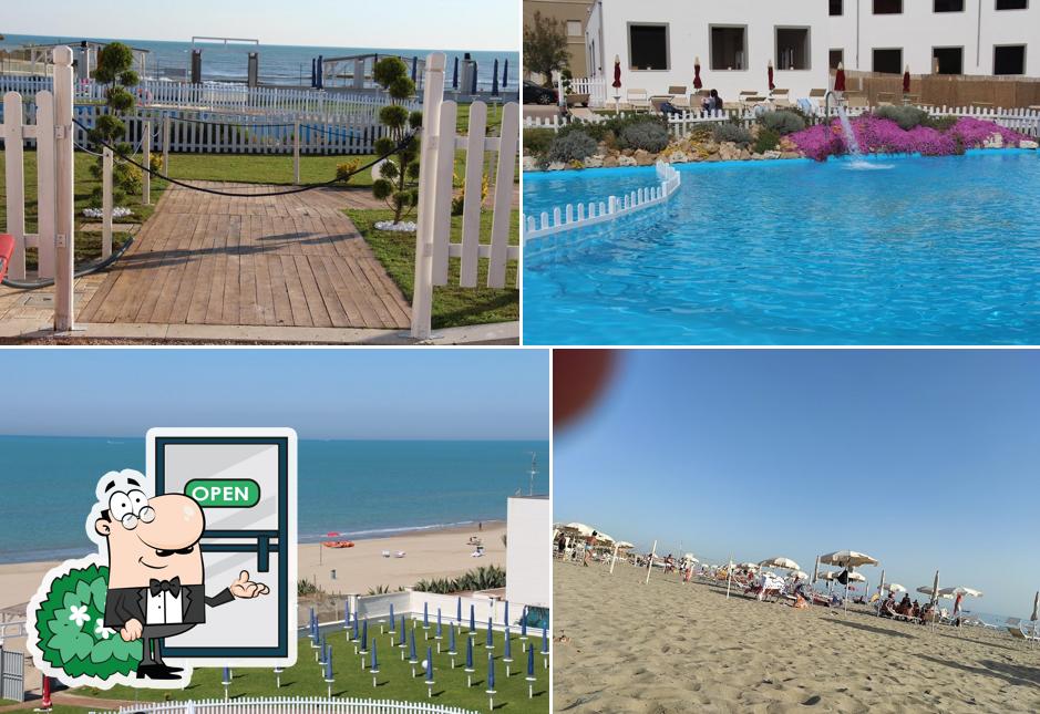 Puoi goderti l'aria fresca dal dehors di Sky Garden Stabilimento
