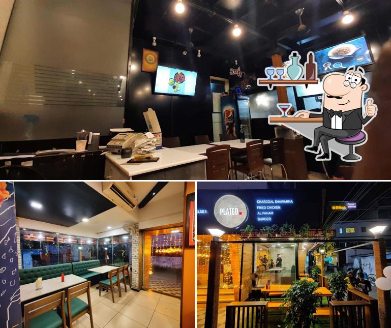 The interior of Plated Restaurant