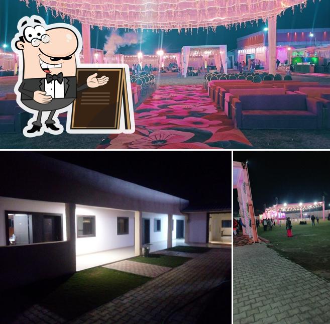 The photo of the crown resort satna’s exterior and interior