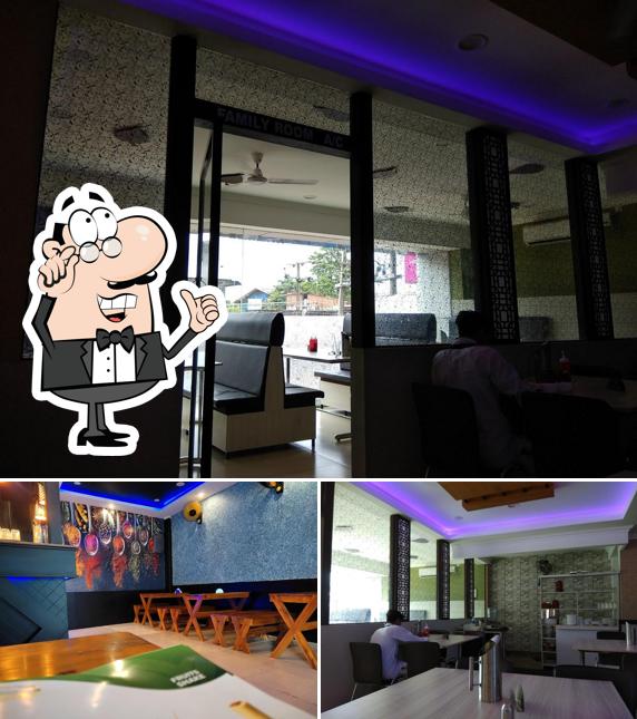 The interior of Al bake Restaurant