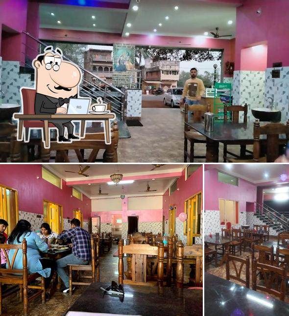 Check out how Hotel Abhishek ( A Family Restaurant) looks inside
