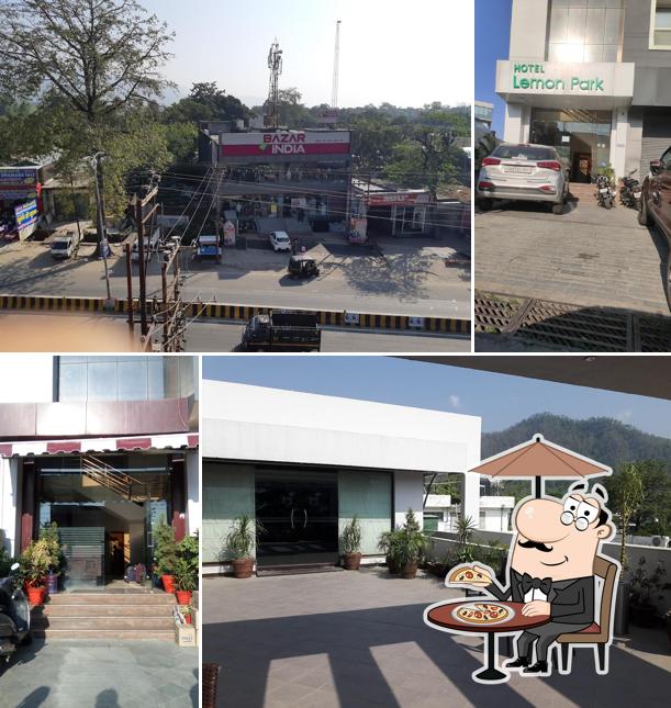 Enjoy the view outside Hotel Lemon Park Haldwani