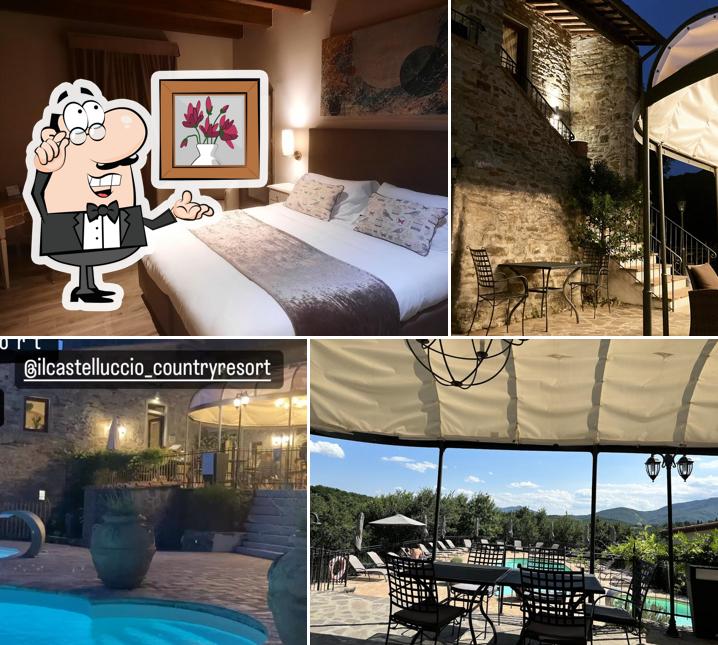 Gli interni di Il Castelluccio Country Resort