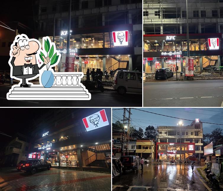 Check out how KFC looks outside Check out how KFC looks outside