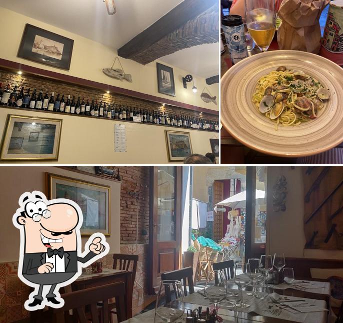 Dai un'occhiata agli interni di L'Osteria