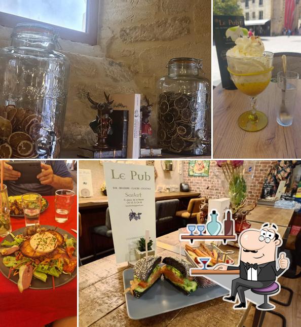 Installez-vous à l'une des tables de Le Pub Sarlat (la Canéda)