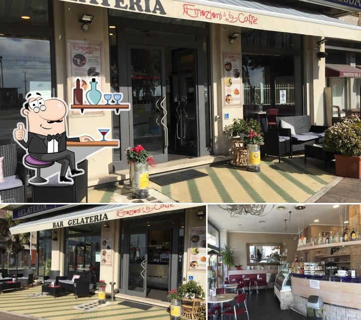 Gli interni di Bar Gelateria Emozioni Di CAFFÈ