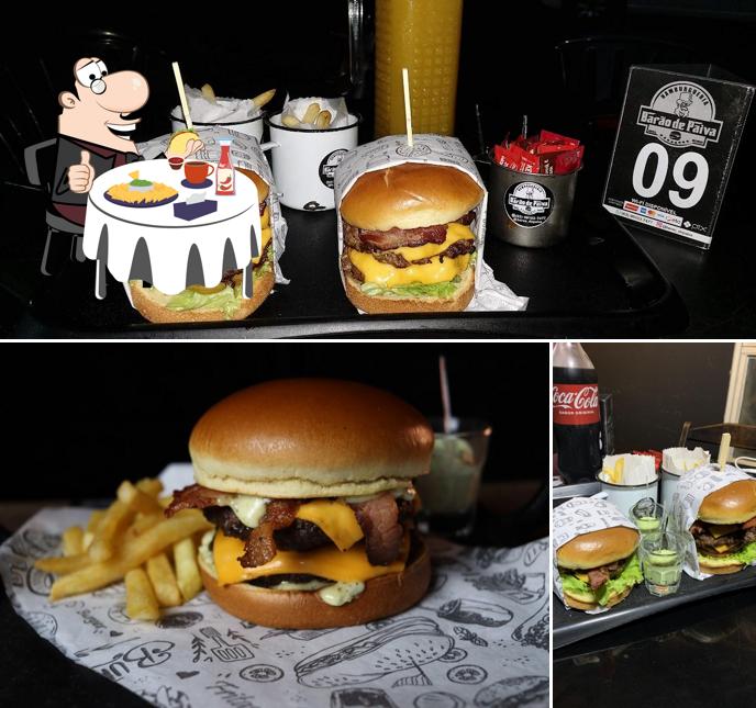 Barão de Paiva Hamburgueria oferece uma variedade de opções para os amantes dos hambúrgueres