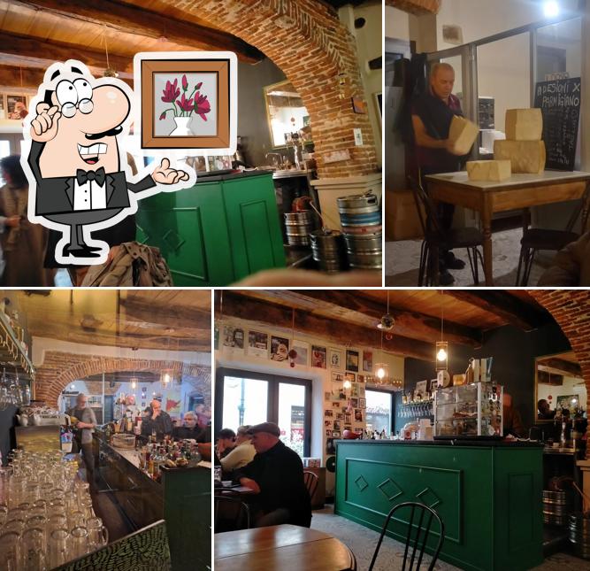 Gli interni di Caffè Il Posto