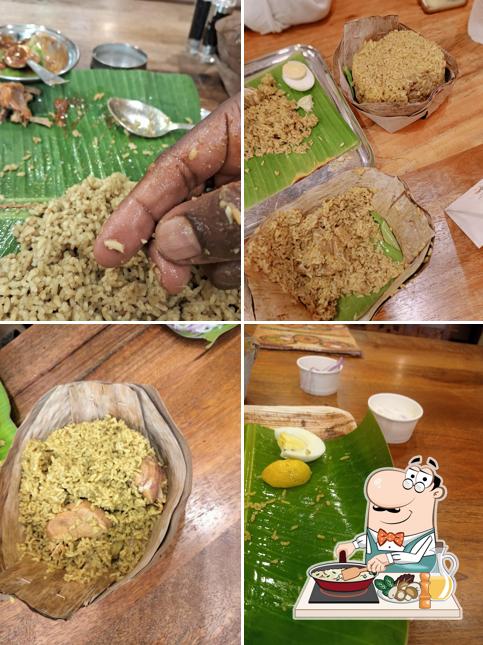 Fried rice at Chickpet donne biryani house - ಚಿಕ್ಕಪೇಟೆ ದೊನ್ನೆ ಬಿರಿಯಾನಿ ಹೌಸ್