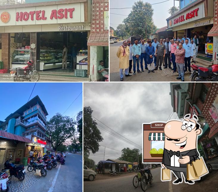 The exterior of Hotel Asit