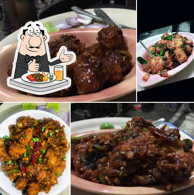 Food at indo-chinese hub