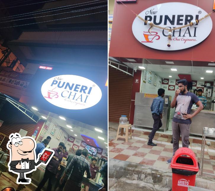 Check out how New Puneri chai looks outside