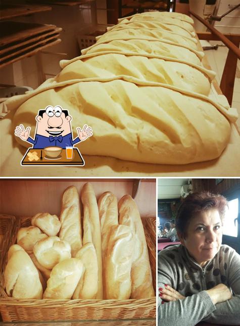 Questa è la immagine che presenta la cibo e interni di Panificio Buzzolani Marco Ferrara