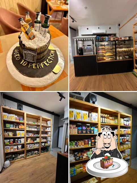 Chocolate cake at Sab Kuchh Gluten-Free Mega Mart