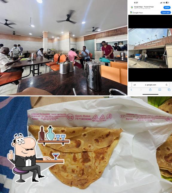 The image of interior and food at Sri Gowri Krishna