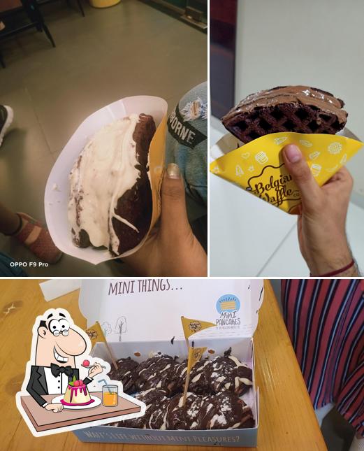 The Belgian Waffle Co serves a selection of desserts