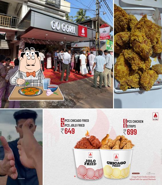 Chicken wings at Go GGRLL Edappal