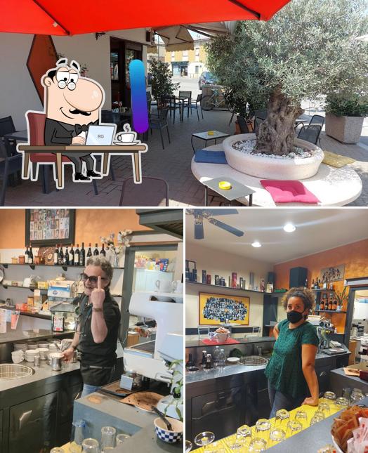 Gli interni di Bar Ideal