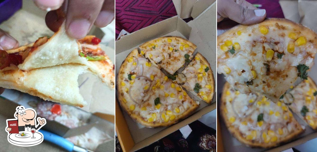 Food at Crusto's - Cheese Burst Pizza By Olio