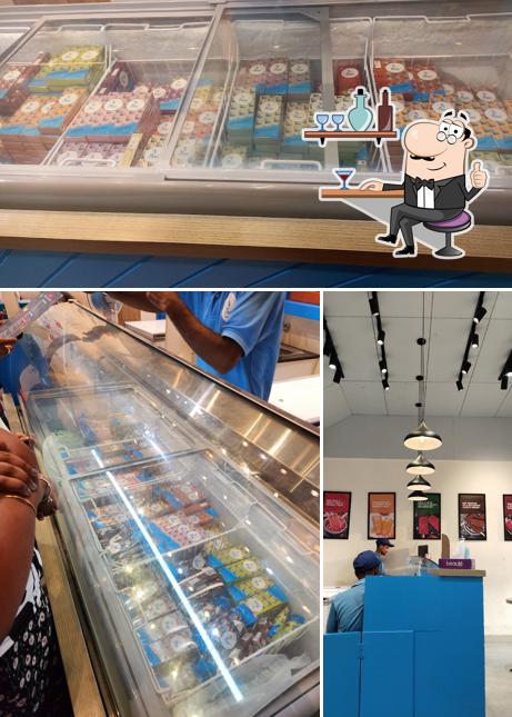 The interior of Peni Ice Candy - Palakkad Pallippuram