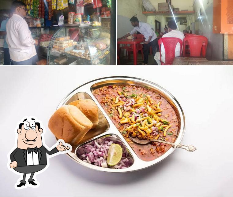 The image of interior and food at HOTEL MAULI
