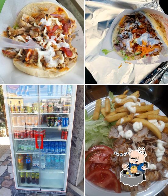 Panino con maiale stirato al Kebab Stella