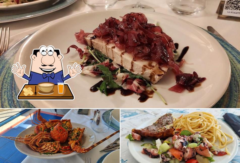 Platti al Ristorante "La Scaletta"